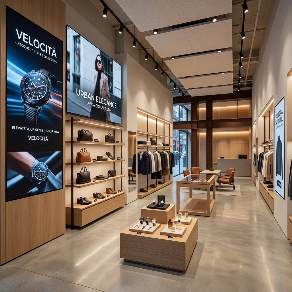 Pantallas inteligentes en retail